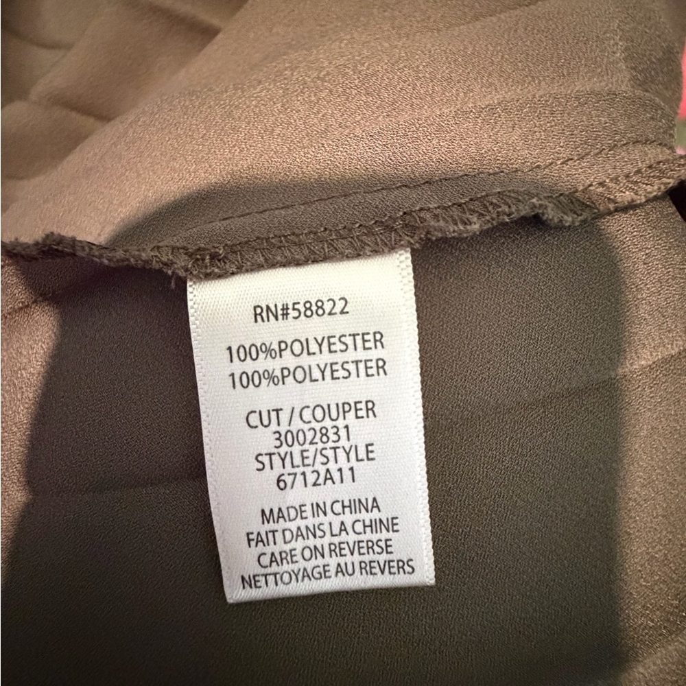 5/$15 - Max Studio Pleated Midi Skirt - Olive/Sage Green - Size M - Picture 8 of 9